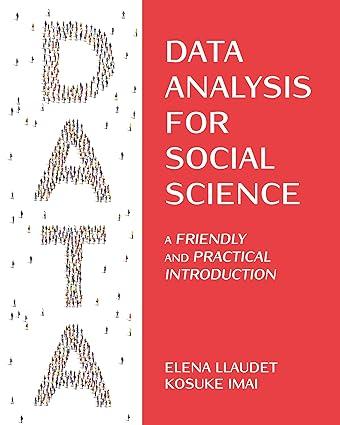 data analysis for social science a friendly and practical introduction 2nd edition anol bhattacherjee