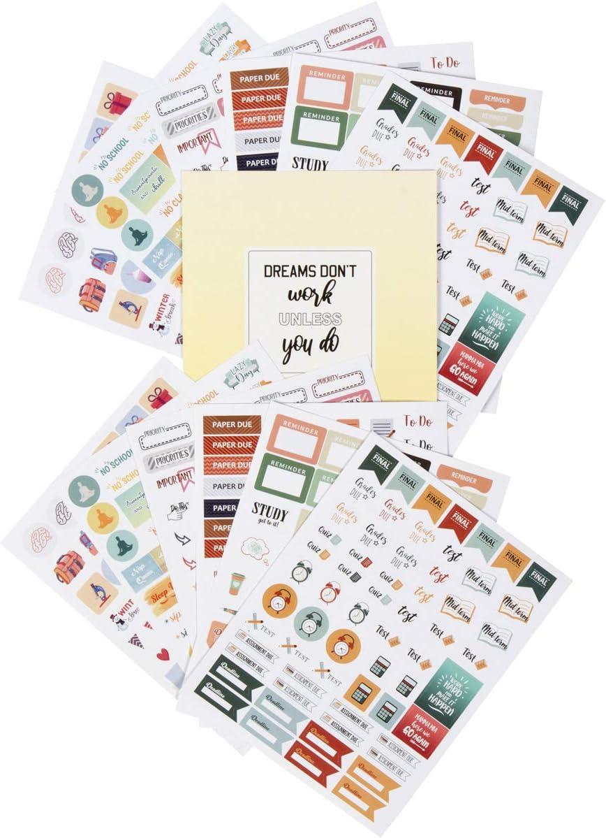 lamare student planner stickers school and study supplies for college students nursing school essentials 