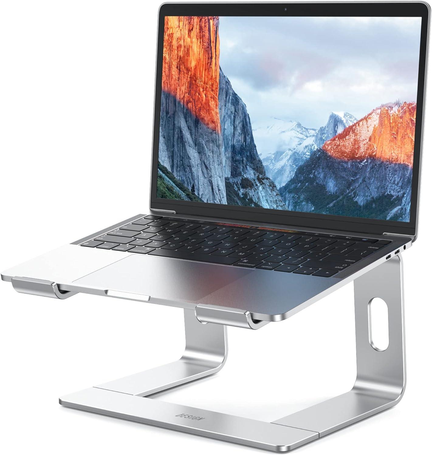 BESIGN LS03 Aluminum Laptop Stand Ergonomic Detachable Computer Stand With Air Pro Dell HP Lenovo More 10-15 6