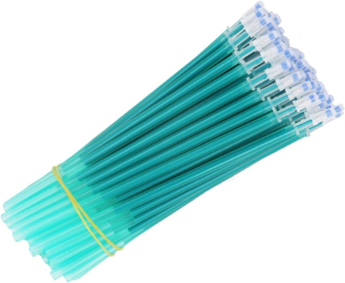 colaxi 100pcs 0 5mm replacement heat erasable pens refills accessory for study family easily install green 