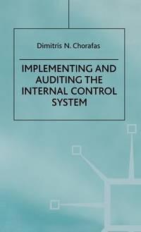 implementing and auditing the internal control system 1st edition chorafas, d 0333929365, 9780333929360