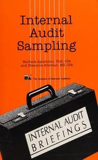 internal audit sampling 1st edition apostolou, barbara, alleman, francine 0894132415, 9780894132414