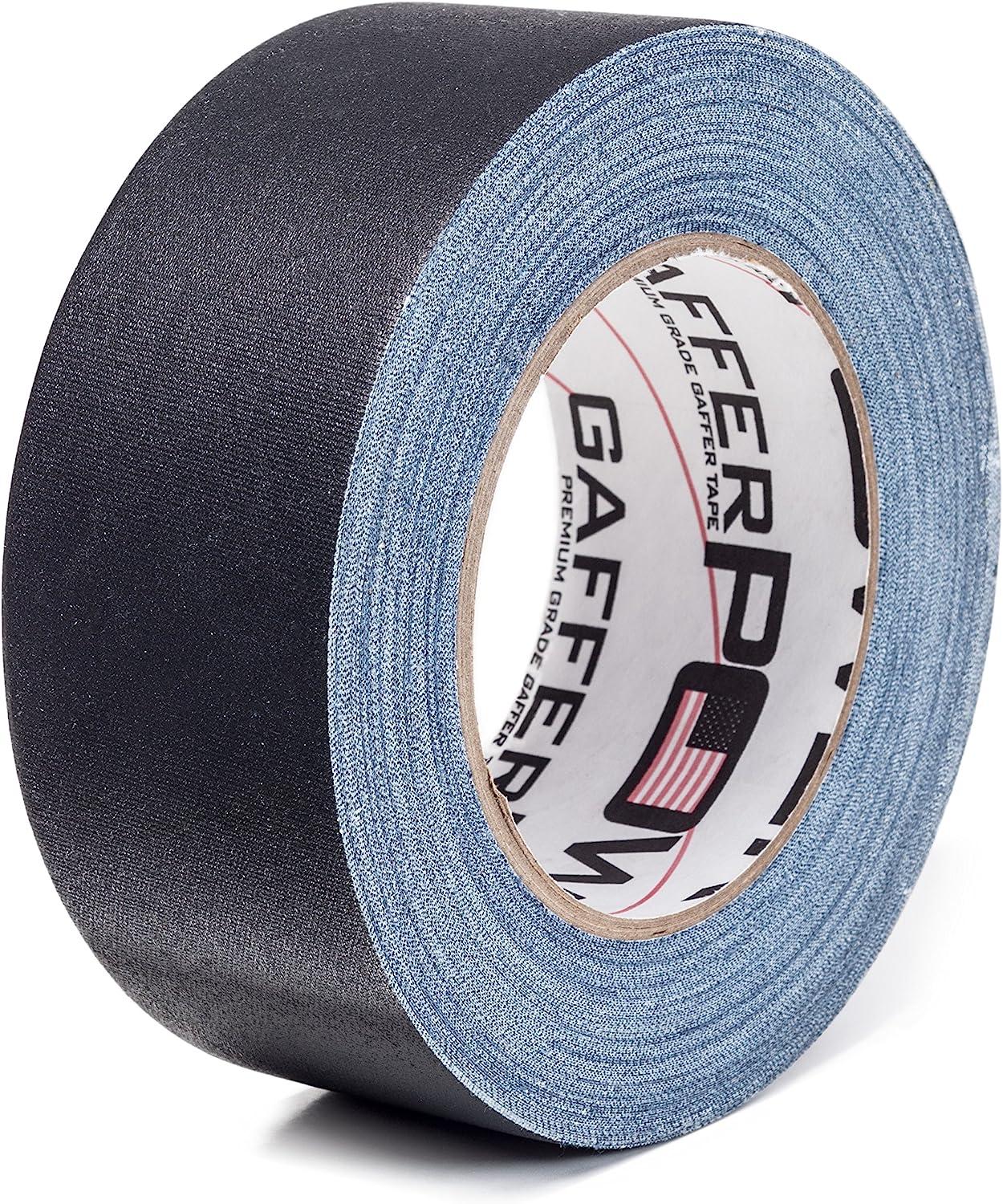 gaffer power real usa professional grade gaffer tape made in the usa heavy duty gaffers tape non-reflective