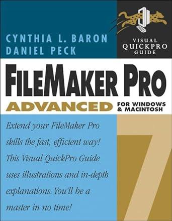 filemaker pro advanced for windows and macintosh extend your filemaker pro skills the fast efficient way this