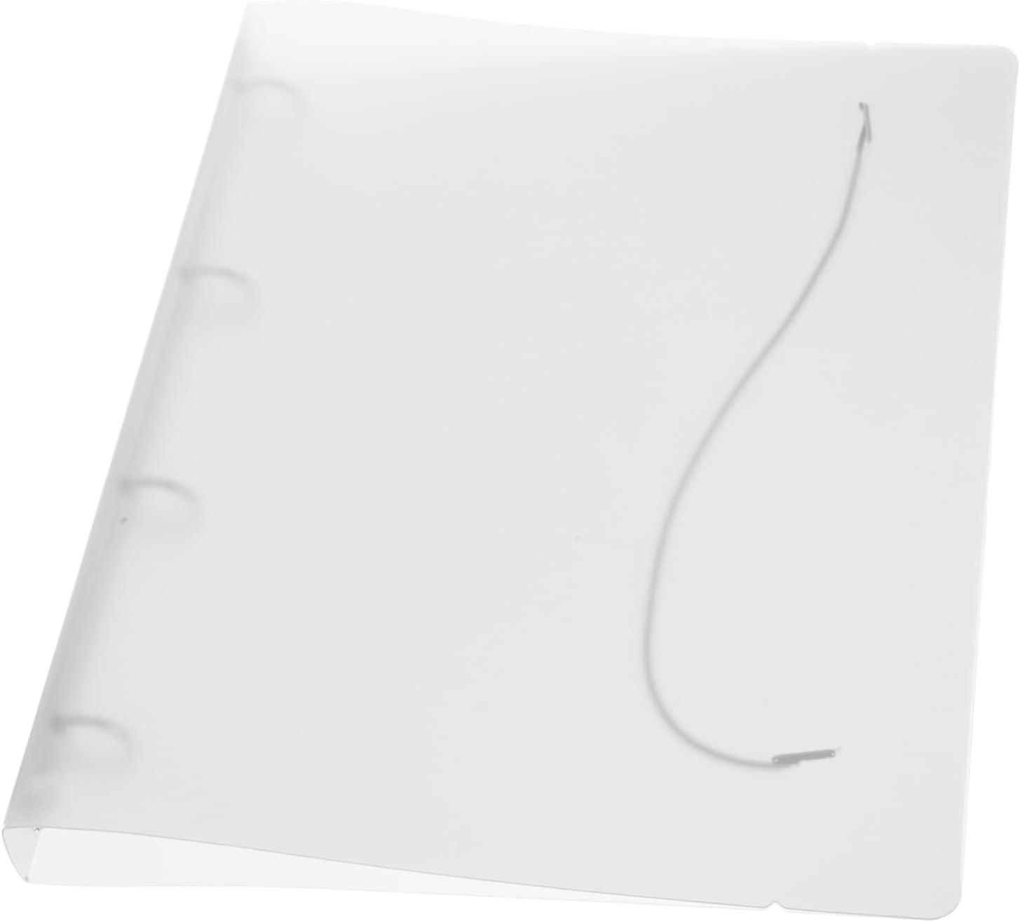 ohphcall file folders clear binder strap on binder clips plastic file organizer file holder folder bag pp a4 