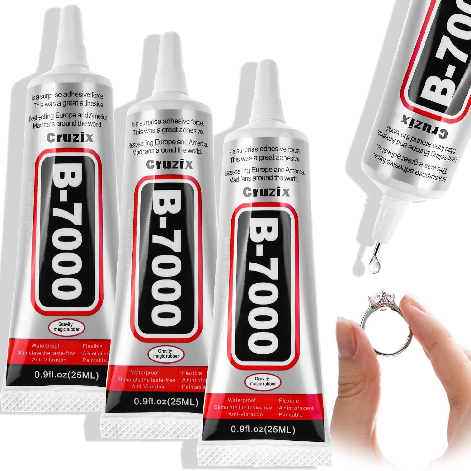 b-7000 glue multipurpose super adhesive craft glue semi fluid transparent for phone screen tablet bonding