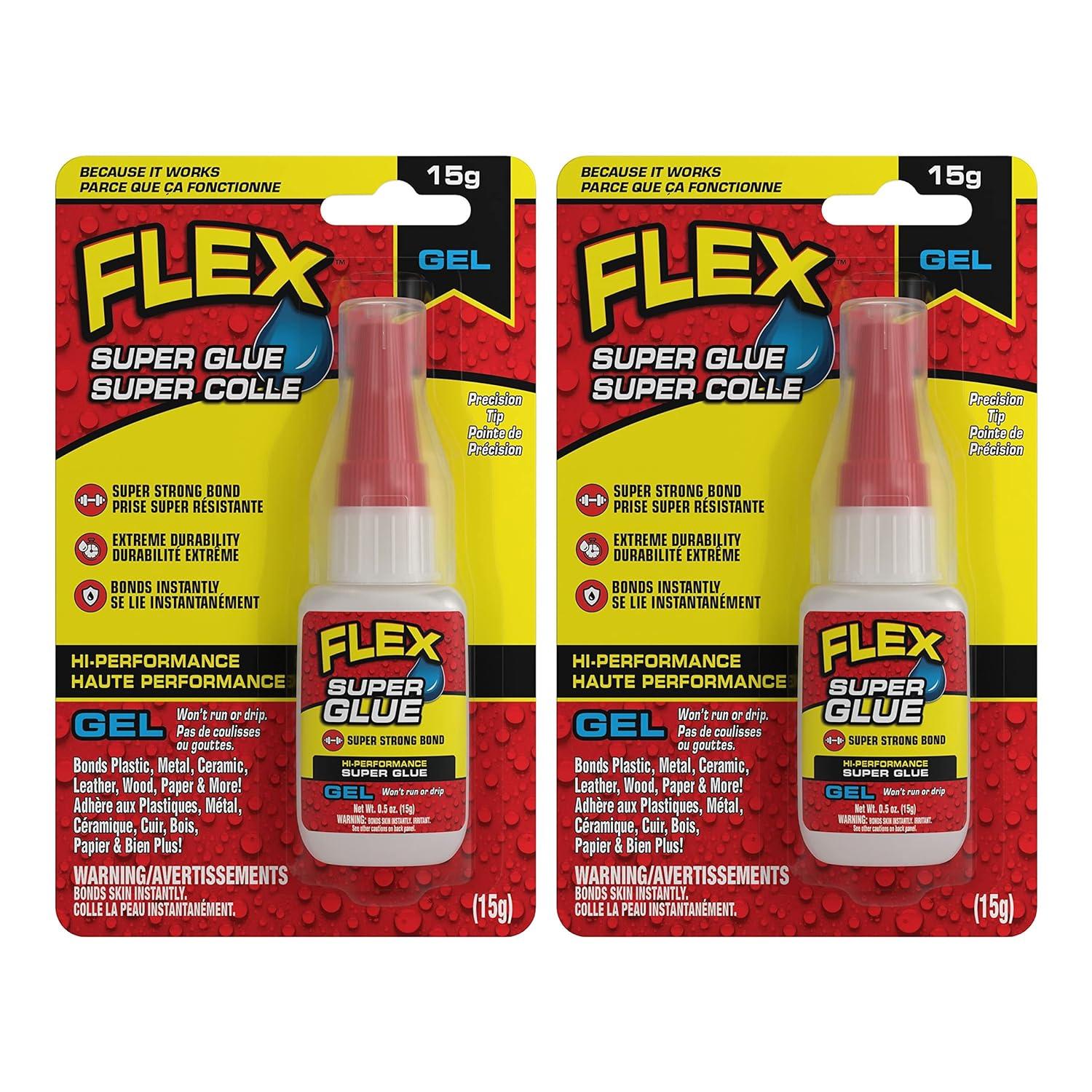 flex super glue gel ca cyanoacrylate adhesive high-performance durable instant bond  flex super b0bvy8lh8v