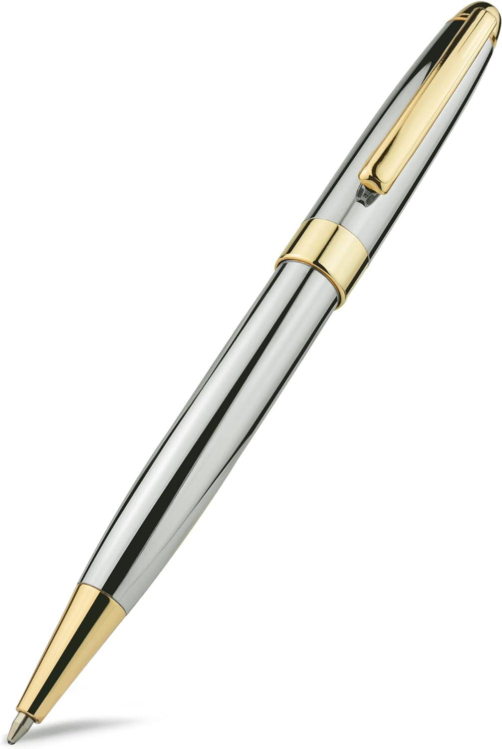 ballpoint pens stainless steel retractable business ballpoint pen smooth writing roller ball pen elegant