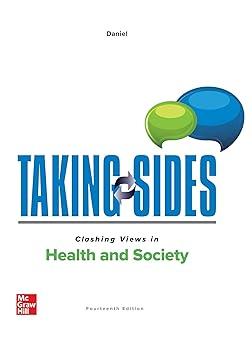 taking sides clashing views in health and society 14th edition eileen daniel 1260579816, 978-1260579819