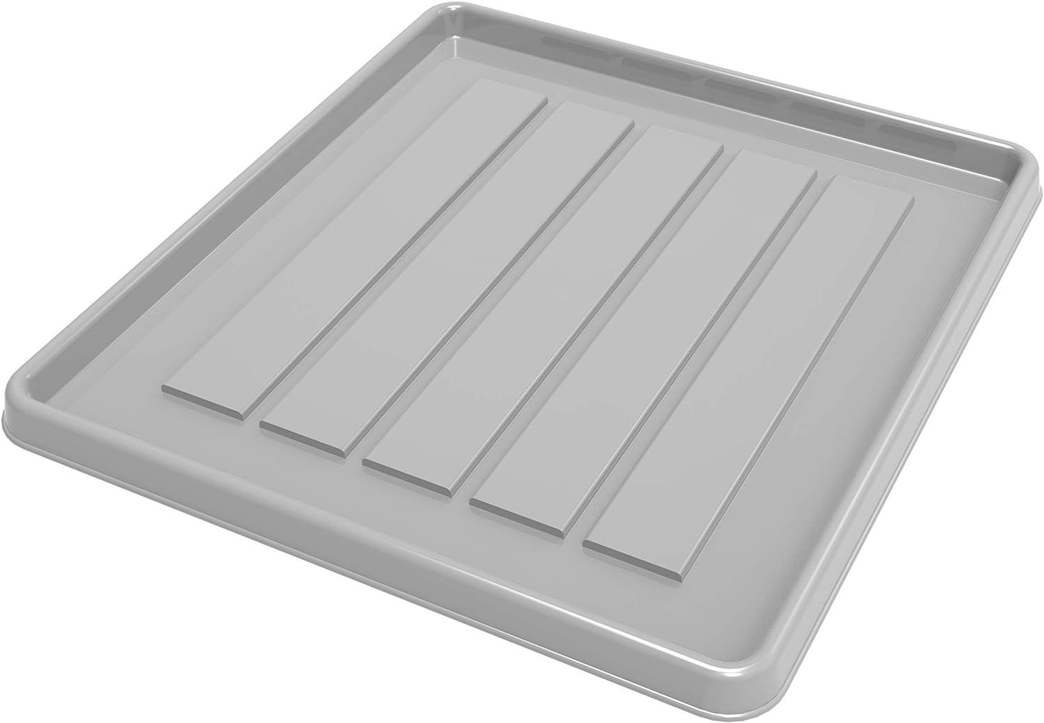 storex school locker and office cubicle boot tray 12 38 x 0 81 x 11 inches gray 00803a18c  storex b07dt9hpkt