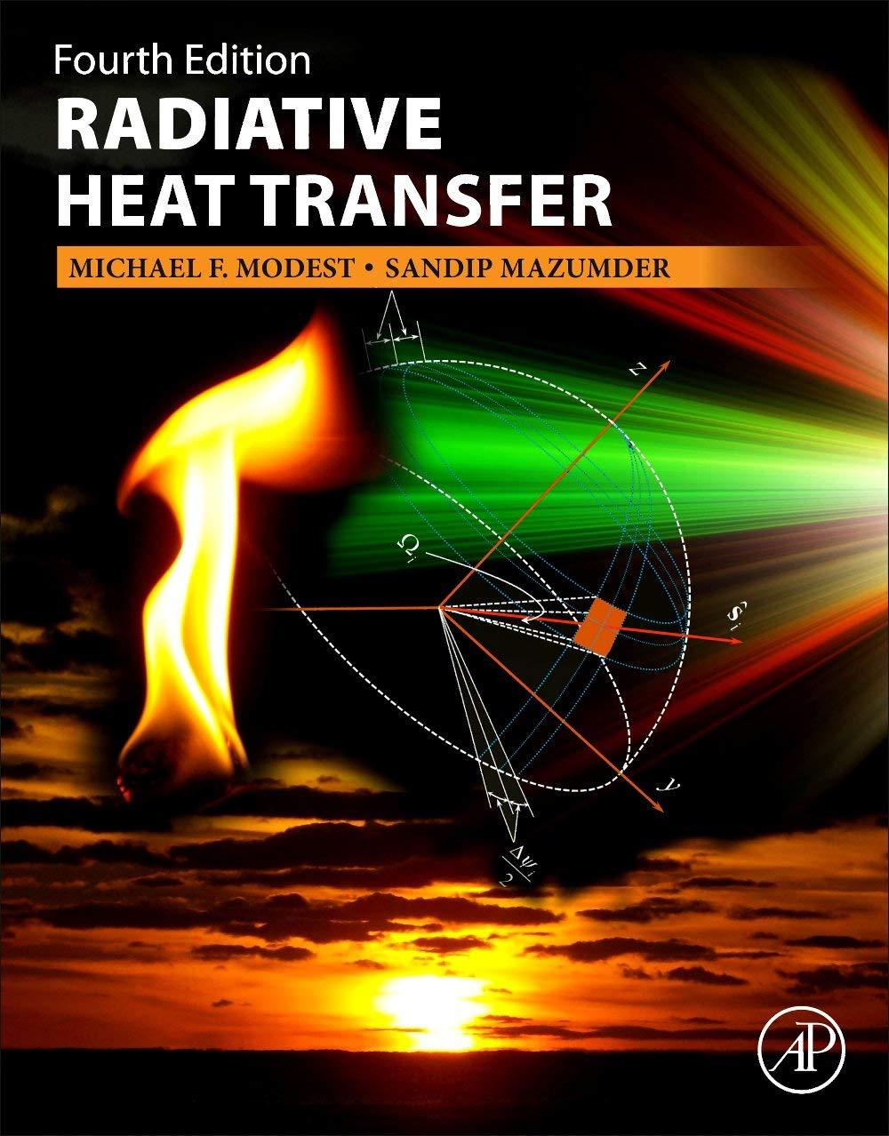 radiative heat transfer 4th edition michael f. modest, sandip mazumder 0323984061, 978-0323984065