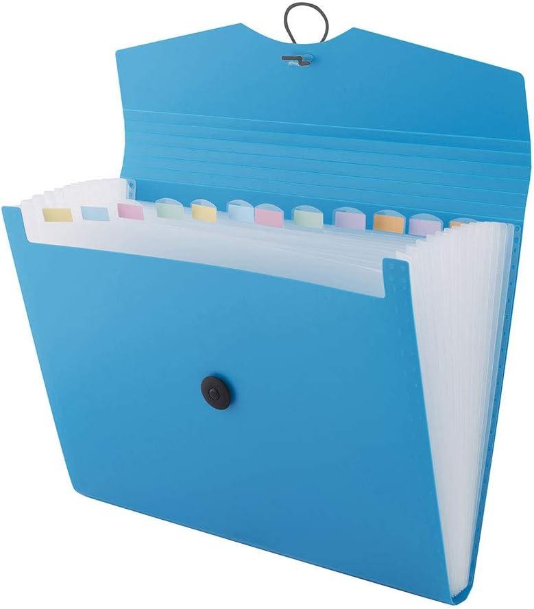 d.rect expandable expanding file document organiser folders expander for school office home expanding file