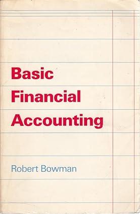 basic financial accounting 1st edition robert bowman 0713107294, 978-0713107296