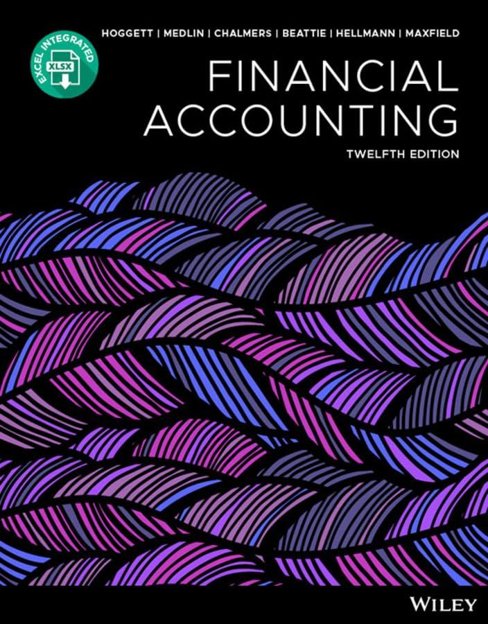 financial accounting 12th edition john hoggett, john medlin, keryn chalmers, claire beattie, andreas