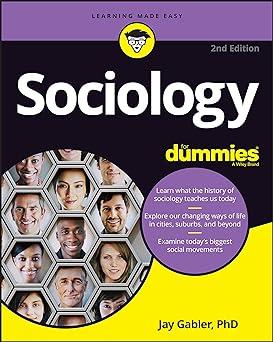 sociology for dummies 1st edition jay gabler 1119772818, 978-1119772811