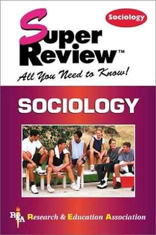 education and sociology 1st edition the staff of research & education association 0878911952, 978-0878911950