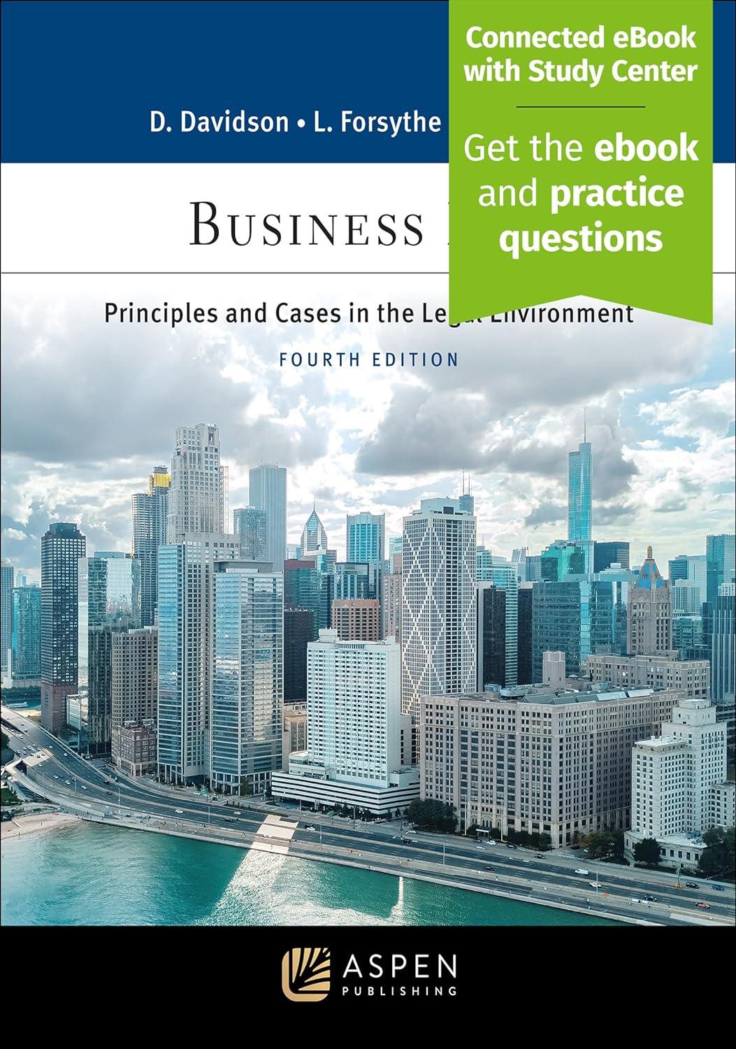 Business Law Principles And Cases In The Legal Environment