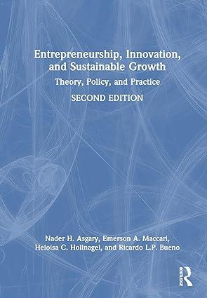 Entrepreneurship Innovation And Sustainable Growth Theory Policy And Practice