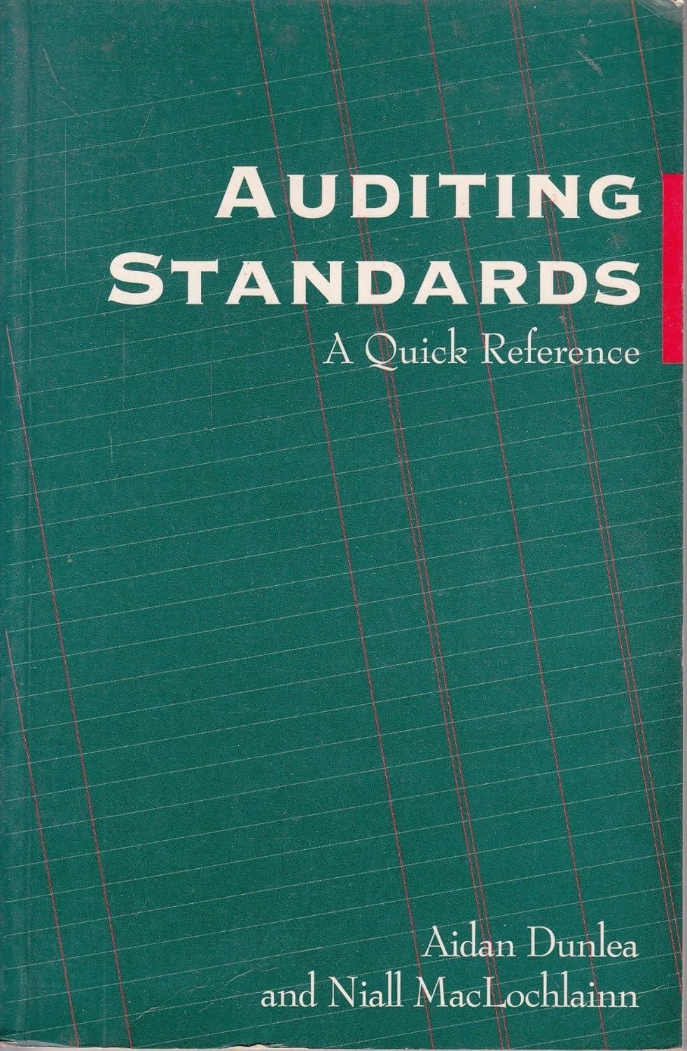 Auditing Standards A Quick Reference