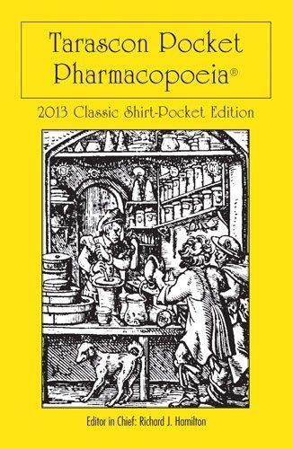 tarascon pocket pharmacopoeia 2013 classic shirt 27th edition richard j. hamilton, richard joseph hamilton