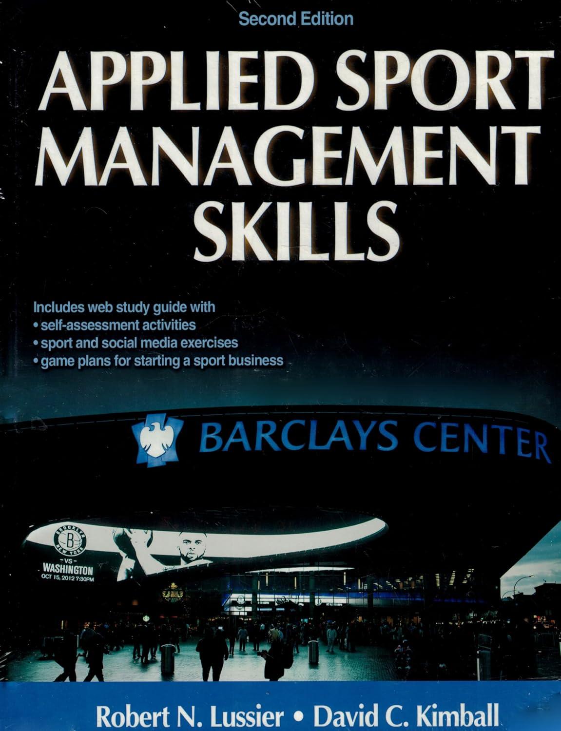 applied sport management skills 2nd edition robert n. lussier, david c. kimball 1450434150, 978-1450434157