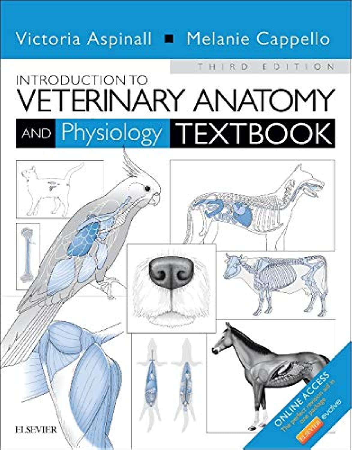 introduction to veterinary anatomy and physiology textbook 1st edition victoria aspinall, melanie cappello