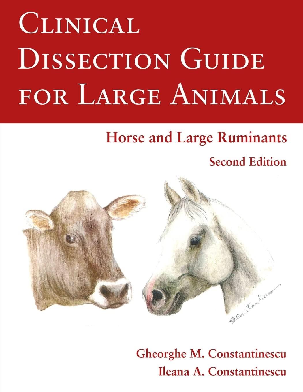 clinical dissection guide for large animals 2nd edition gheorghe constantinescu, ileana a. constantinescu