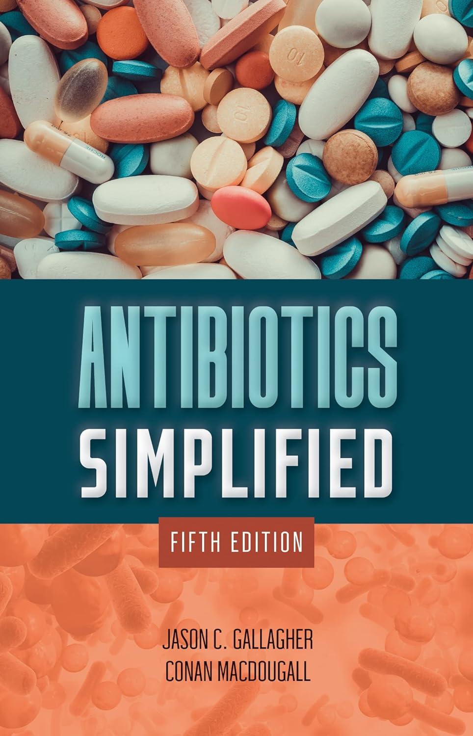 antibiotics simplified 5th edition jason c. gallagher, conan macdougall 1284250067, 978-1284250060
