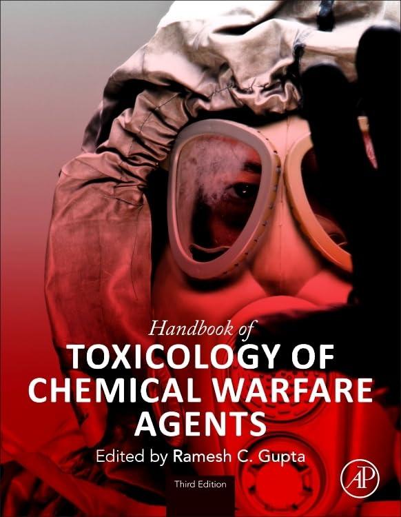 handbook of toxicology of chemical warfare agents 3rd edition ramesh c gupta 0128190906, 9780128190906