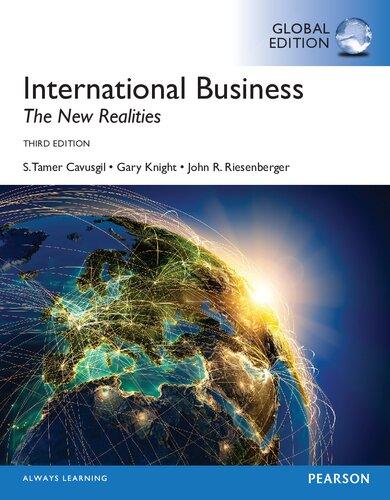 international business 3rd global edition s. cavusgil, gary knight, john riesenberger 0273787063,