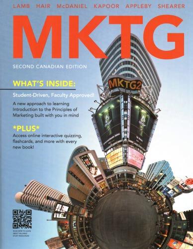 mktg 2nd canadian edition charles lamb, joseph f hair 0176503697, 9780176503697
