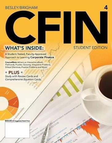 cfin4 plus coursemate printed access card 2014 1st student edition scott besley, eugene f. brigham