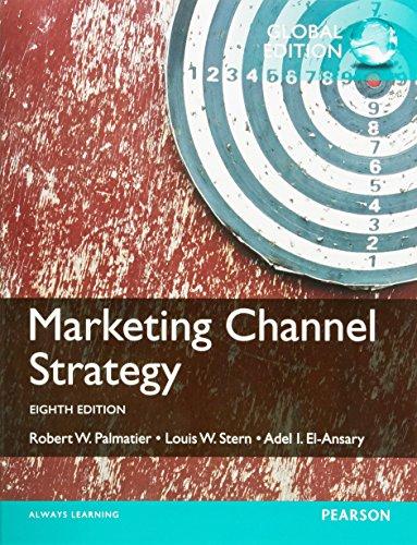 Marketing Channel Strategy