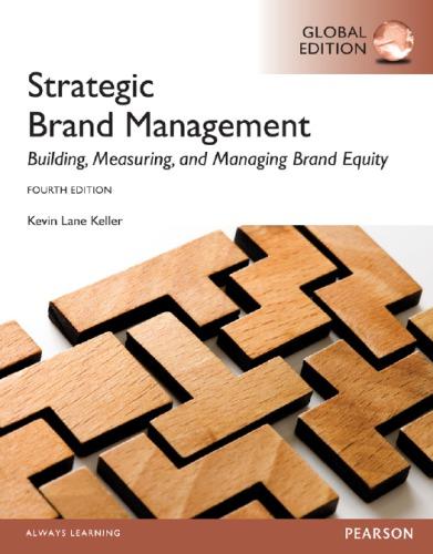strategic brand management building measuring and managing brand equity 4th global edition kevin lane keller