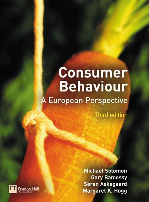 Consumer Behaviour A European Perspective