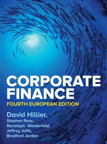 corporate finance 4th edition david hillier 1526848090, 9781526848093