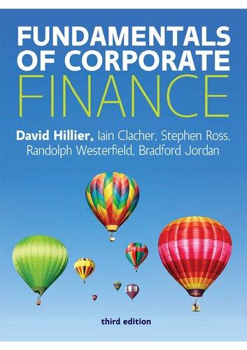 Fundamentals Of Corporate Finance