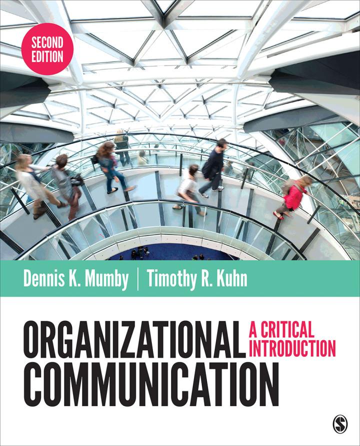 Organizational Communication A Critical Introduction