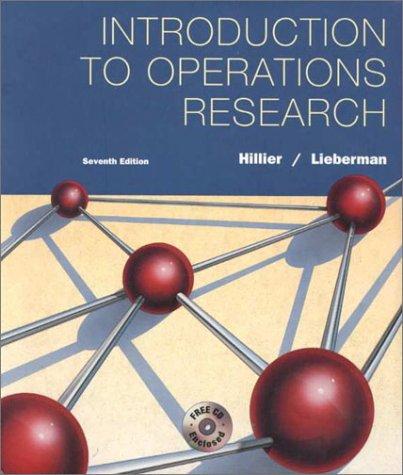 Introduction To Operations Research