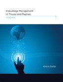 knowledge management in theory and practice 3rd edition kimiz dalkir 0262342804, 9780262342803