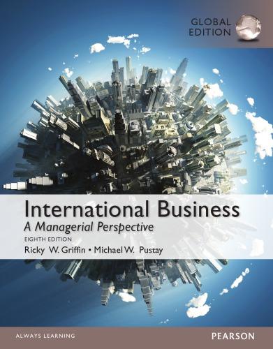 International Business A Managerial Perspective