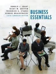 business essentials 6th edition ronald j. ebert 0137069866, 978-0137069866