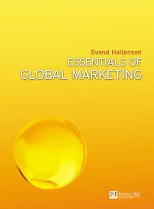 Essentials Of Global Marketing