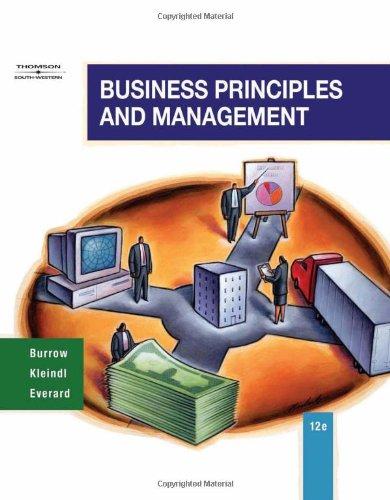 Business Principles And Management