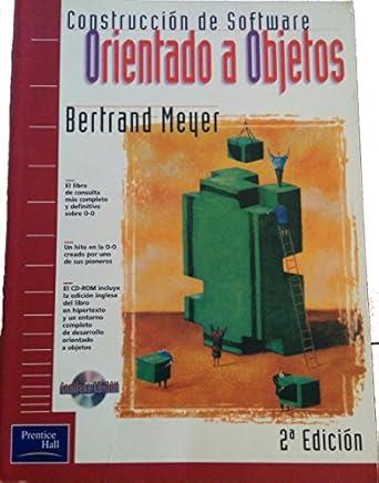 construccion software or objetos 2nd edition bertrand meyer stabley 8483220407, 978-8483220405