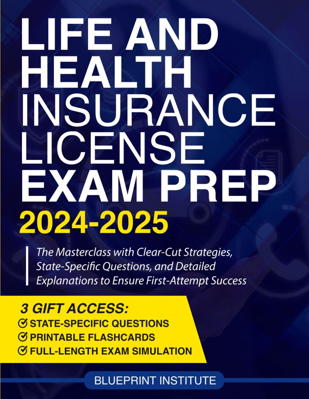 life and health insurance license exam prep he masterclass with clear-cut strategies state-specific questions