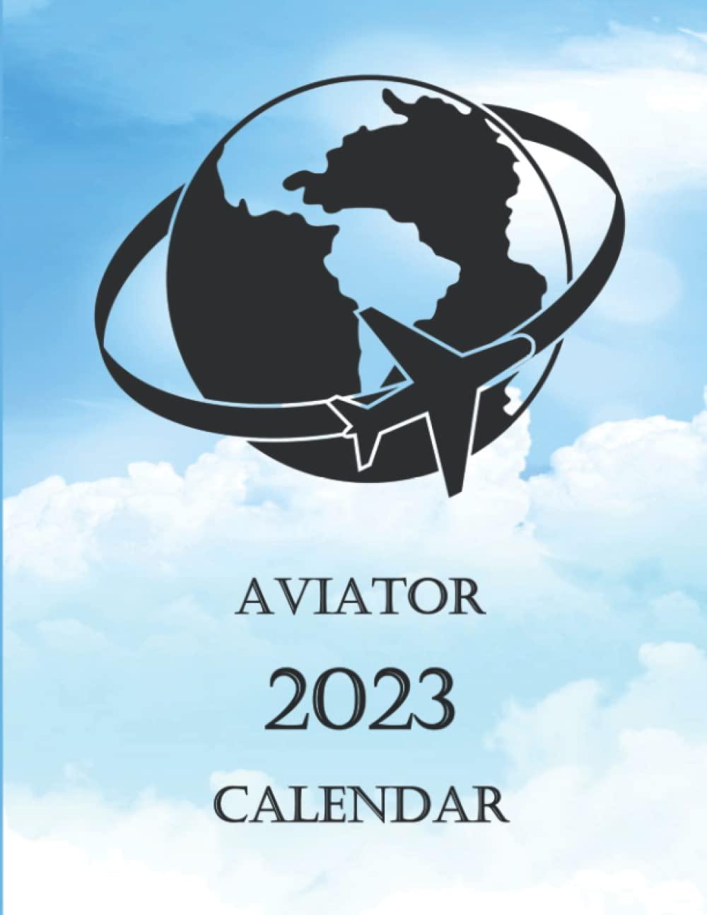 aviator 2023 calendar large format hourly schedule 2023 1st edition alex walker b0bkt6v7nb