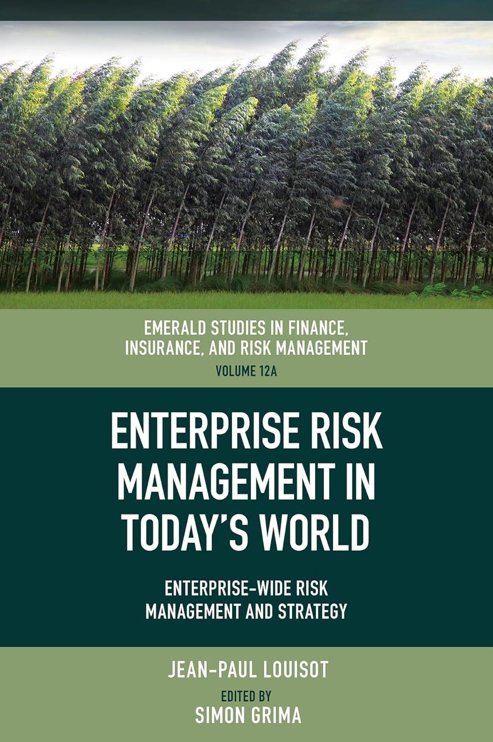 Enterprise Risk Management In Todays World Enterprise-Wide Risk Management And Strategy Emerald Studies In Finance Insurance And Risk Management Volume 12a