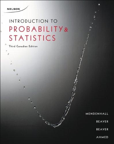 Introduction To Probability And Statistics