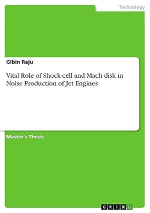 vital role of shock cell and mach disk in noise production of jet engines 1st edition gibin raju 3668761388,